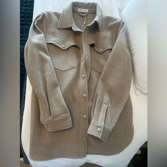 Anine Bing Luke Western Shirt / Shacket - Picture 2 of 6